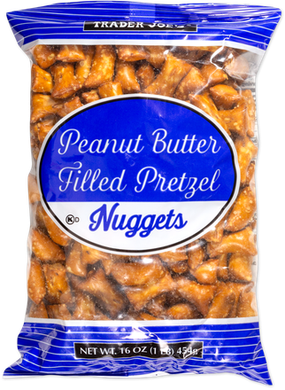 Peanut Butter Filled Pretzel Nuggets