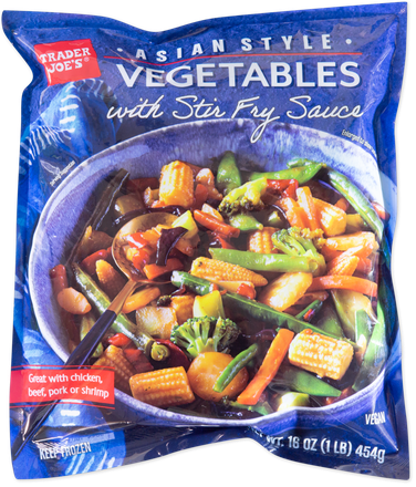 Asian Style Vegetables with Stir Fry Sauce