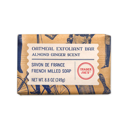 Almond Ginger Scent Oatmeal Exfoliant Bar