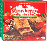 "This Strawberry Walks into a Bar" Cereal Bars