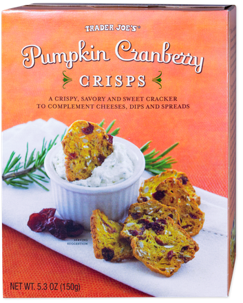 Pumpkin Cranberry Crisps