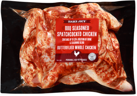 BBQ Seasoned Spatchcocked Chicken