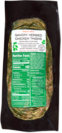 Savory Herbed Chicken Thighs