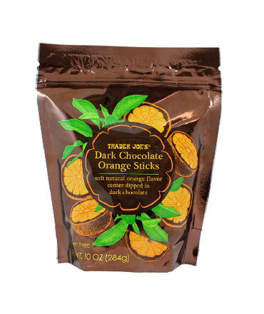 Dark Chocolate Orange Sticks