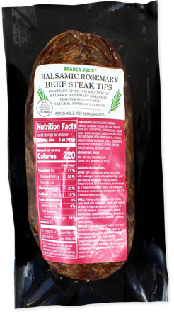 Balsamic Rosemary Beef Steak Tips