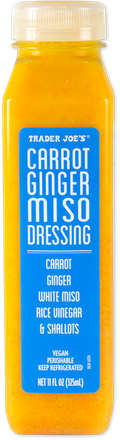 Carrot Ginger Miso Dressing