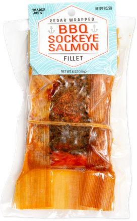 Cedar Wrapped BBQ Sockeye Salmon Fillet