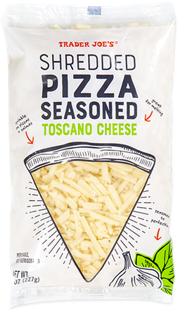 Shredded Pizza Seasoned Toscano Cheese