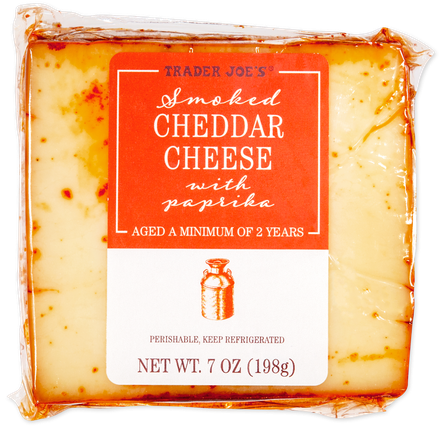 Smoked Cheddar Cheese with Paprika