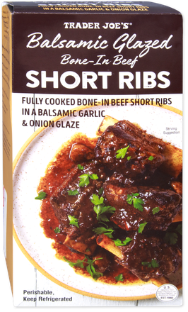 Balsamic Glazed Bone-In Beef Short Ribs