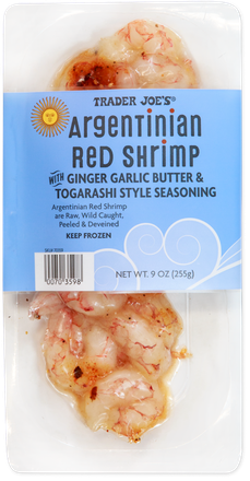 Argentinian Red Shrimp with Ginger Garlic Butter