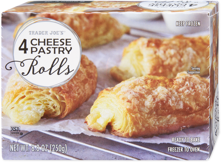 4 Cheese Pastry Rolls