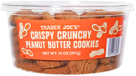Crispy Crunchy Peanut Butter Cookies