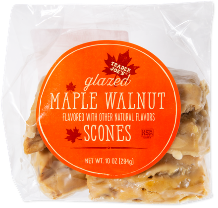 Glazed Maple Walnut Scones