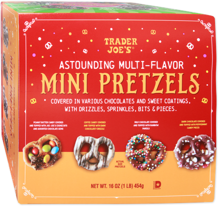 Astouding Multi-flavor Mini Pretzels