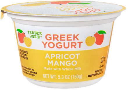 Apricot Mango Greek Whole Milk Yogurt