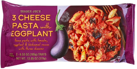 3 Cheese Pasta with Eggplant