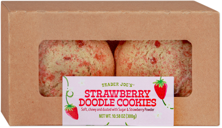 Strawberry Doodle Cookies