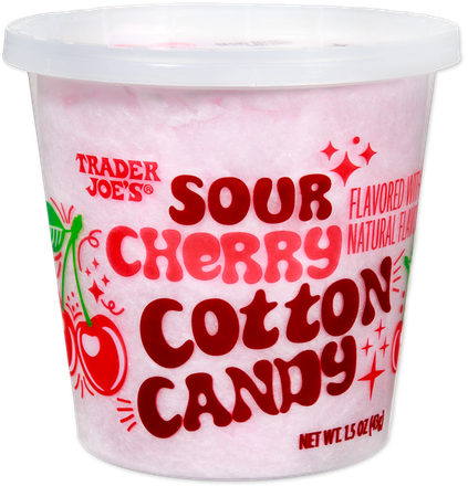 Sour Cherry Cotton Candy