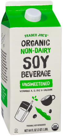 Organic Non-Dairy Soy Beverage Unsweetened