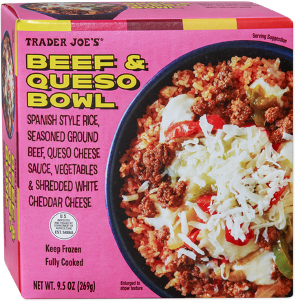 Beef & Queso Bowl