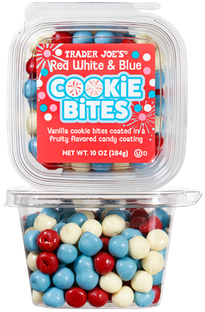 Red White & Blue Cookie Bites