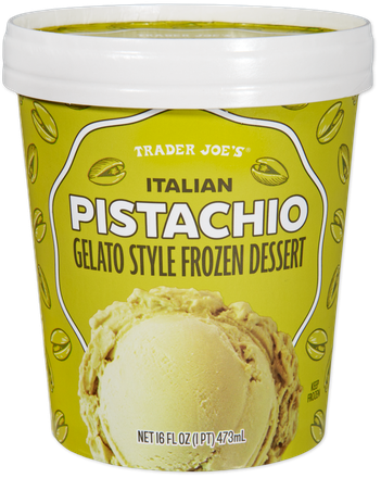 Italian Pistachio Gelato Style Frozen Dessert