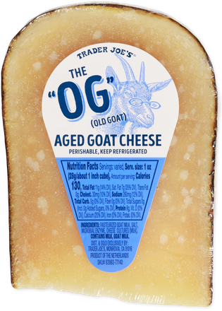 The "OG" (Old Goat) Aged Goat Cheese