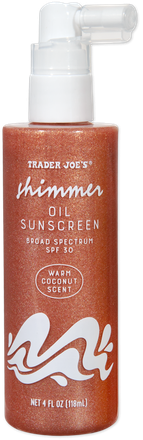 Shimmer Oil Sunscreen