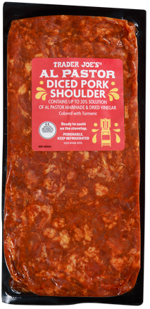 Al Pastor Diced Pork Shoulder
