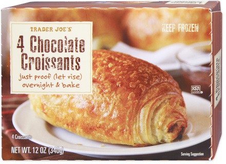 4 Chocolate Croissants